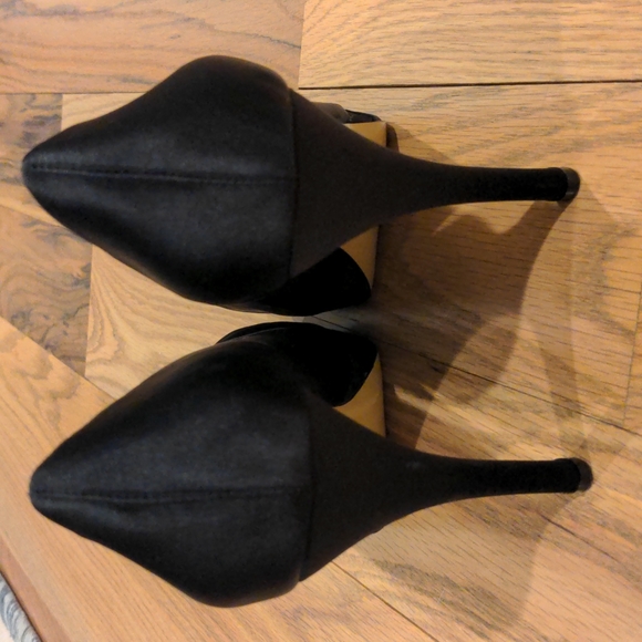RSVP Peeptoe Satin Dress Heels Sz 9 - Picture 4 of 5